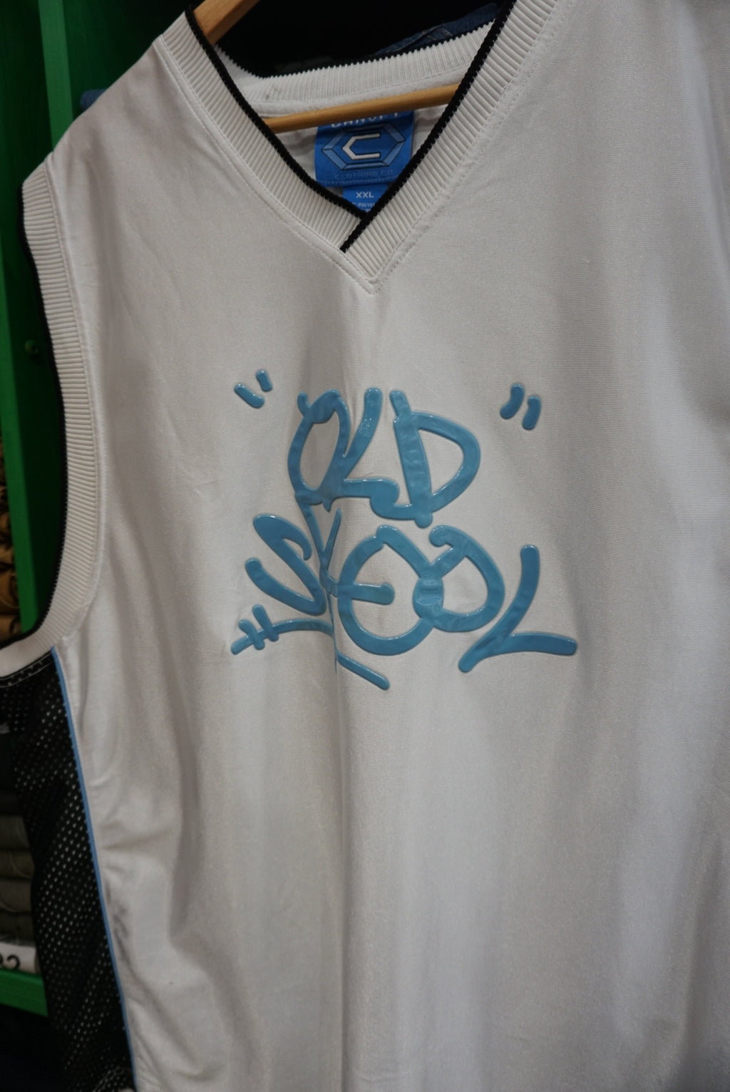 JERSEY BASKET HIP HOP ANNI 90 TAGLIA 2XL