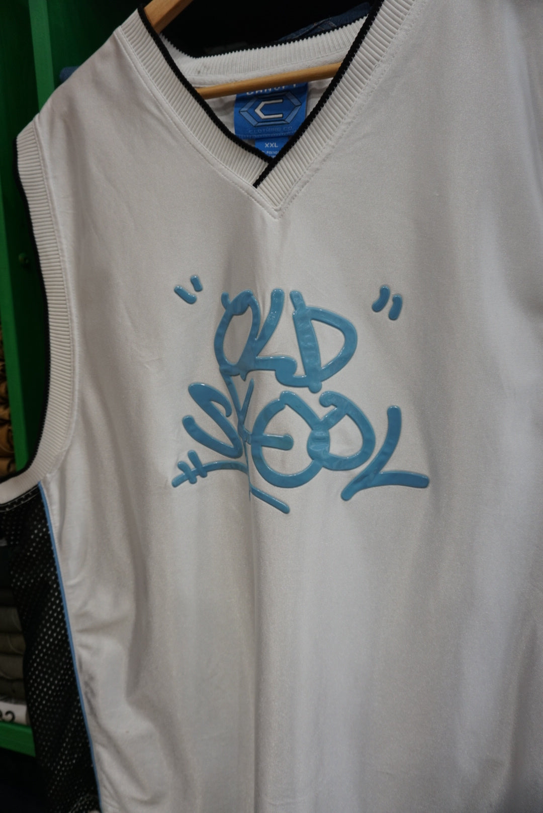 JERSEY BASKET HIP HOP ANNI 90 TAGLIA 2XL