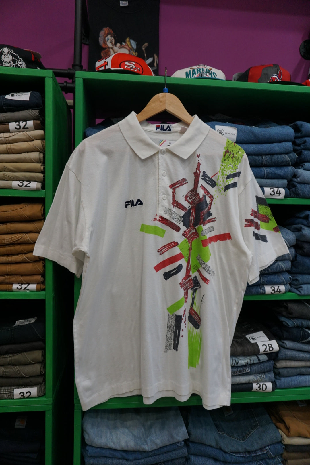 POLO FILA ANNI 80 TAGLIA 2XL