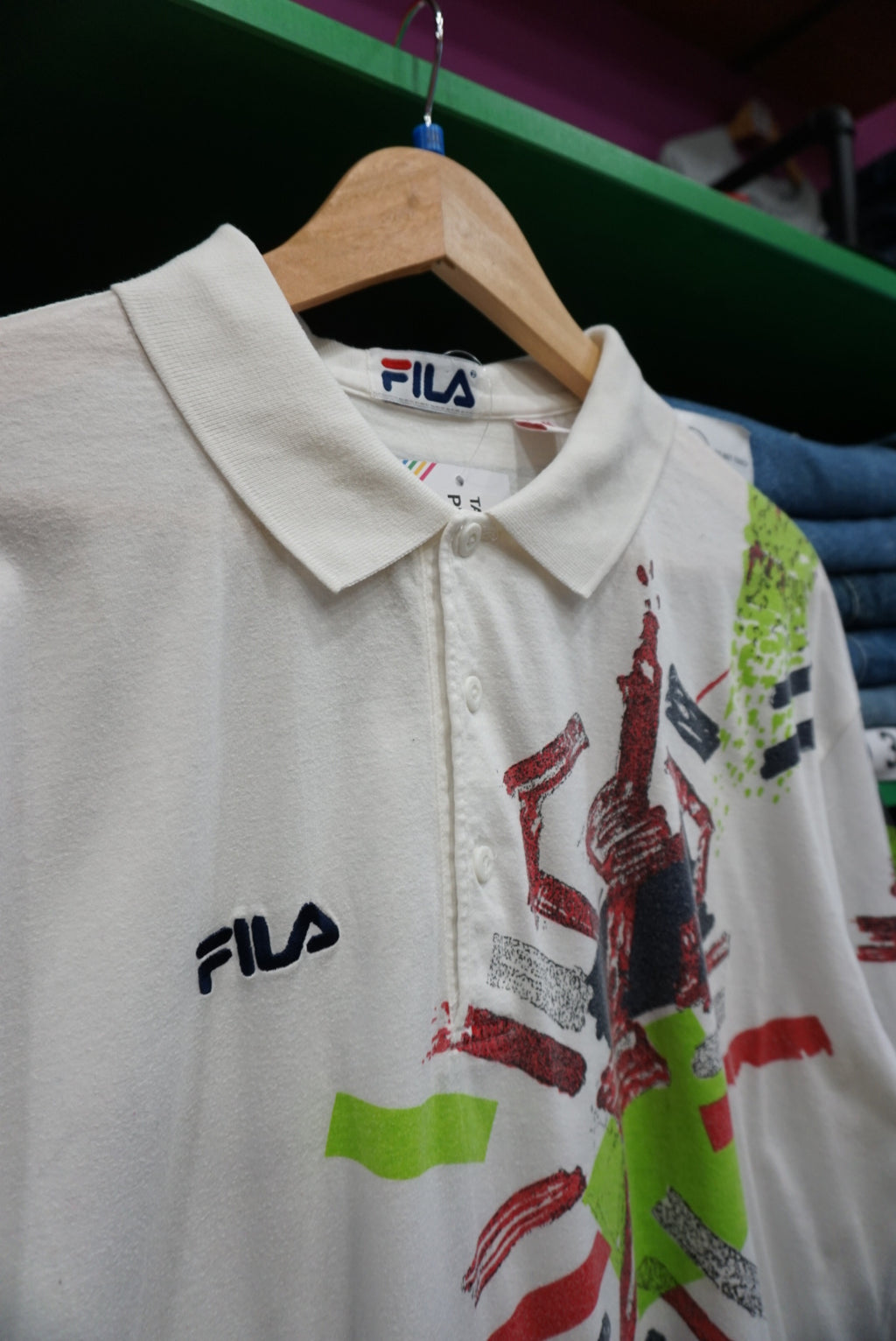 POLO FILA ANNI 80 TAGLIA 2XL