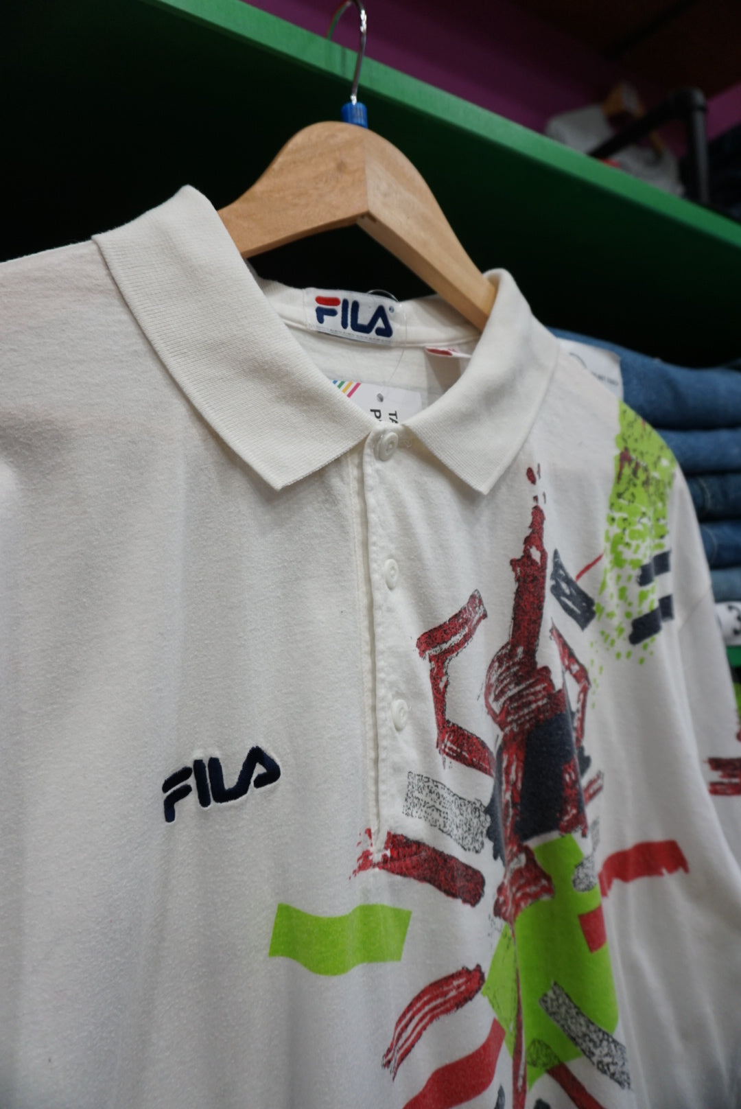 POLO FILA ANNI 80 TAGLIA 2XL