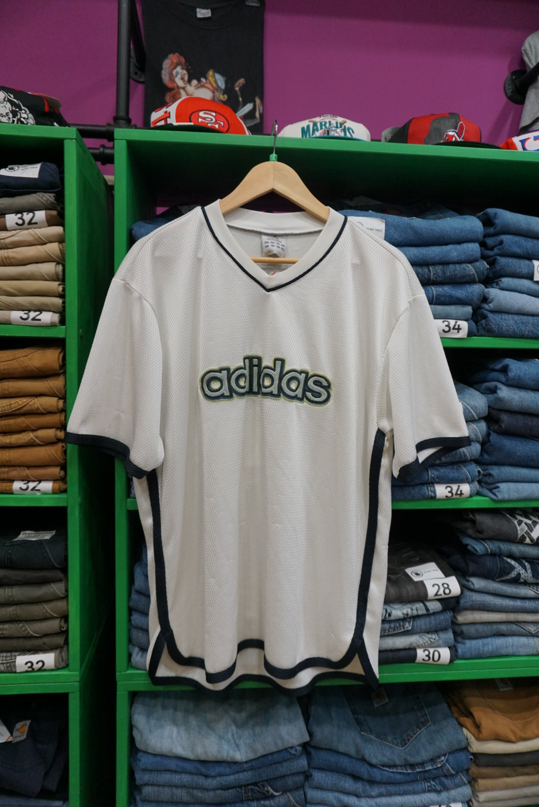 JERSEY ADIDAS ANNI 2000 TAGLIA XL