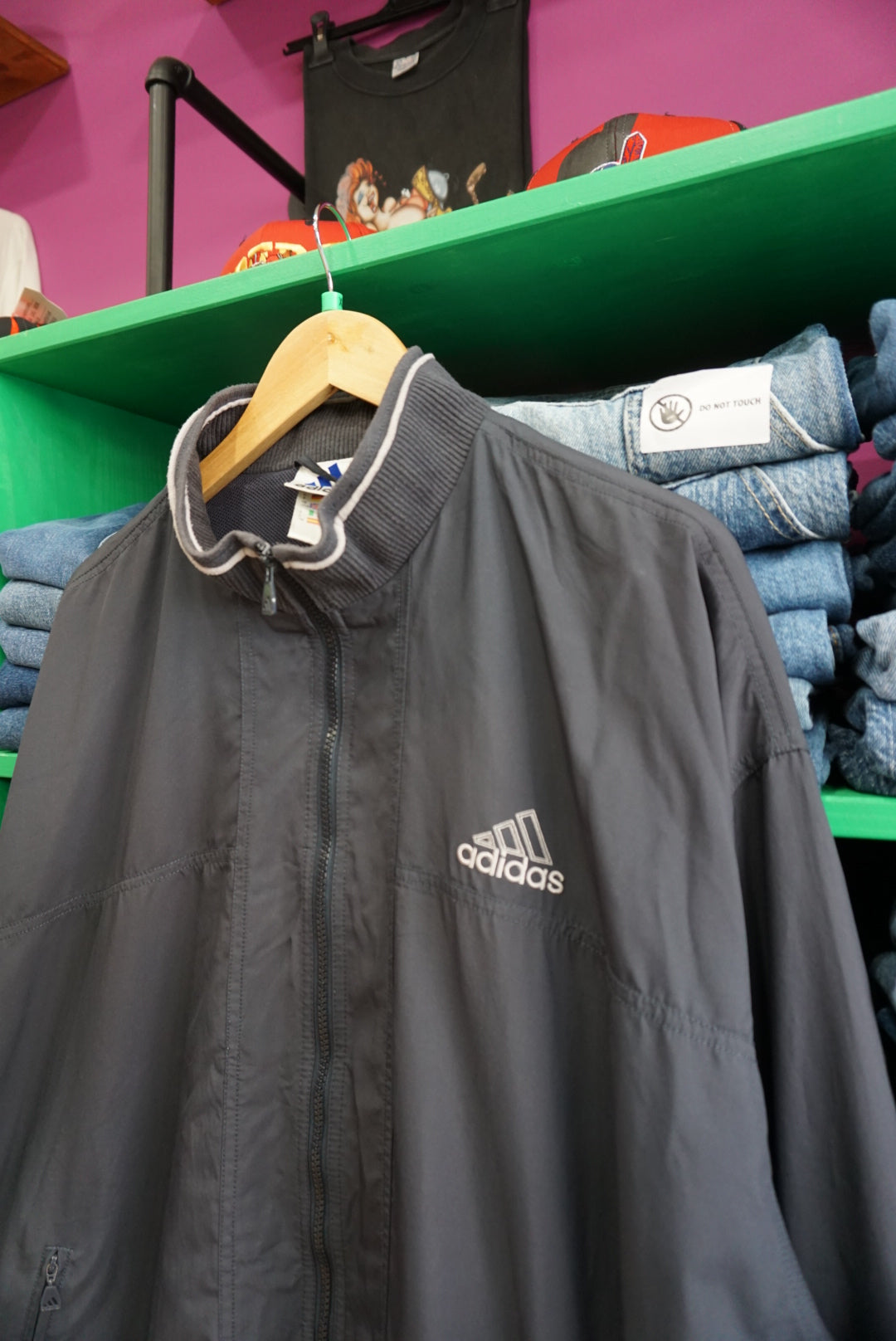 TRACK JACKET ADIDAS VINTAGE TAGLIA XL