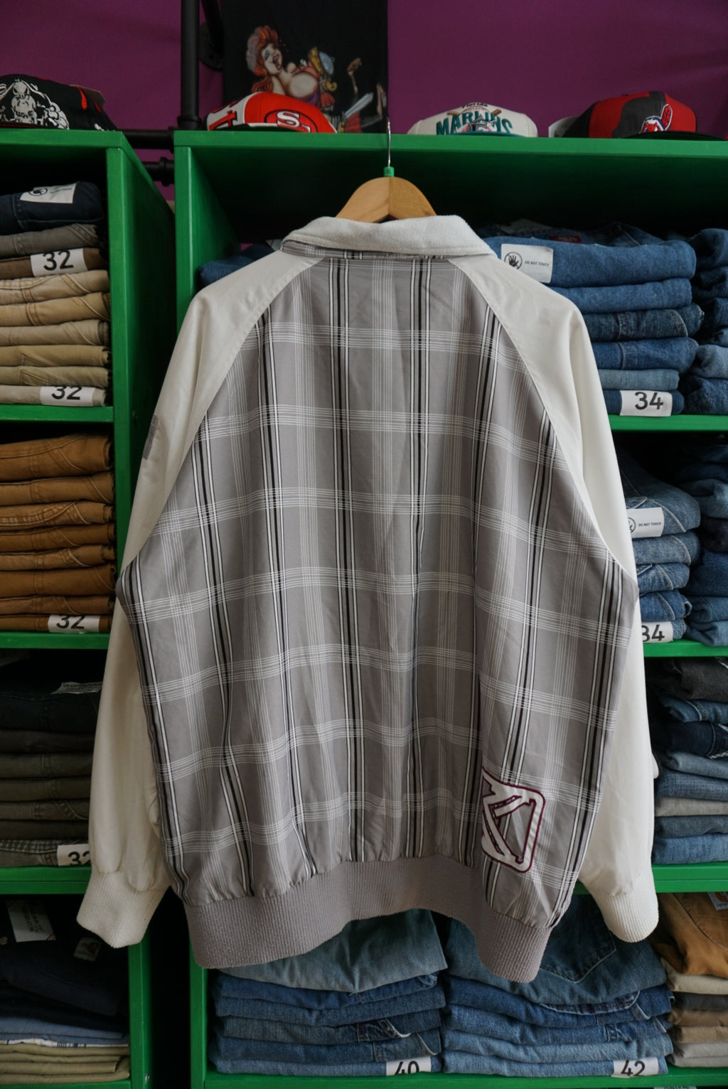 TRACK JACKET KARL KANI VINTAGE ANNO 2000 TAGLIA XL