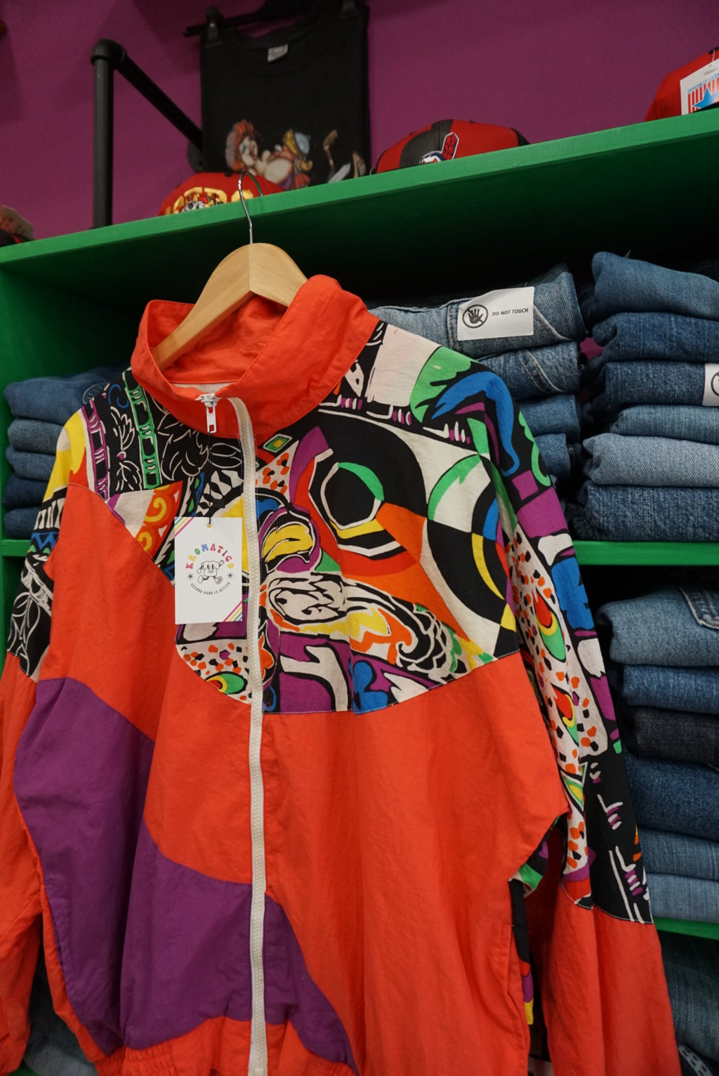 TRACK JACKET VINTAGE TAGLIA L
