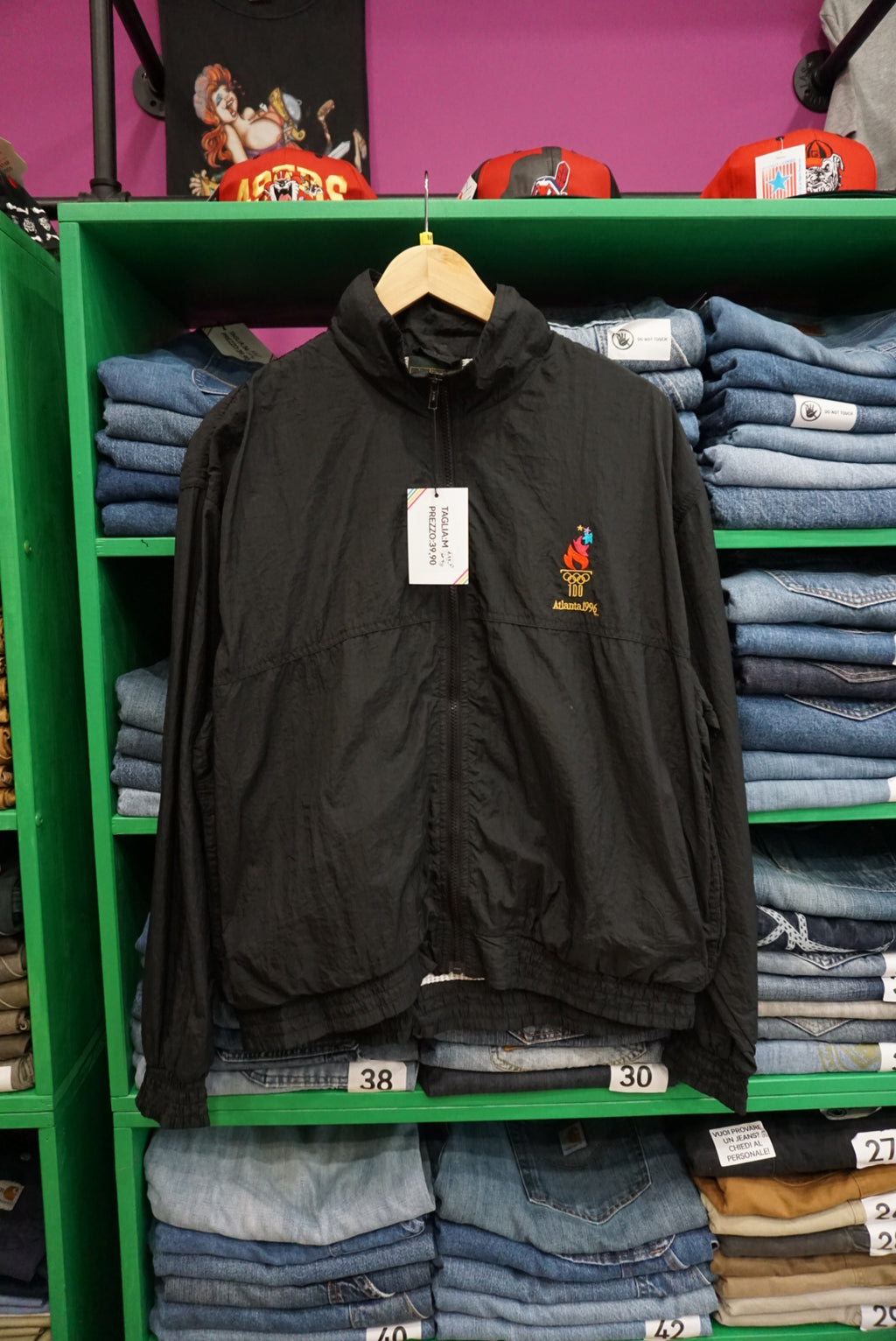 TRACK JACKET OLIMPIADI ATLANTA 1996 TAGLIA M