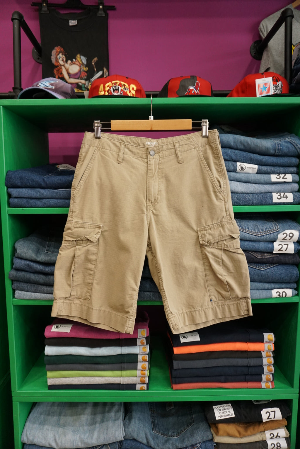 PANTALONCINO CARGO CARHARTT TAGLIA 28
