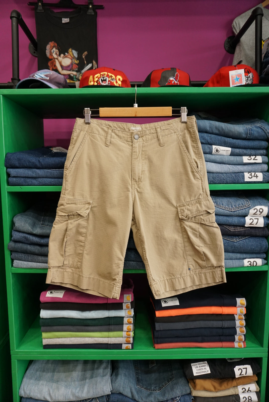 PANTALONCINO CARGO CARHARTT TAGLIA 28