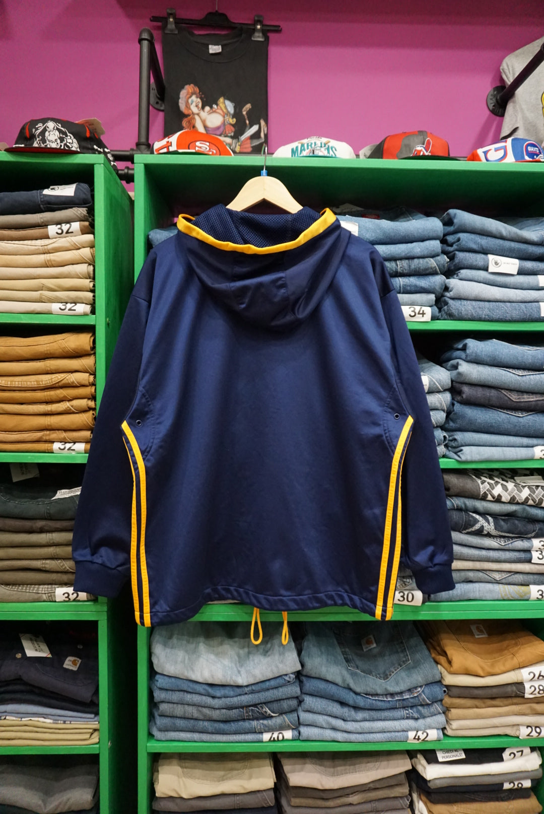 FELPA VINTAGE ADIDAS TAGLIA XXL