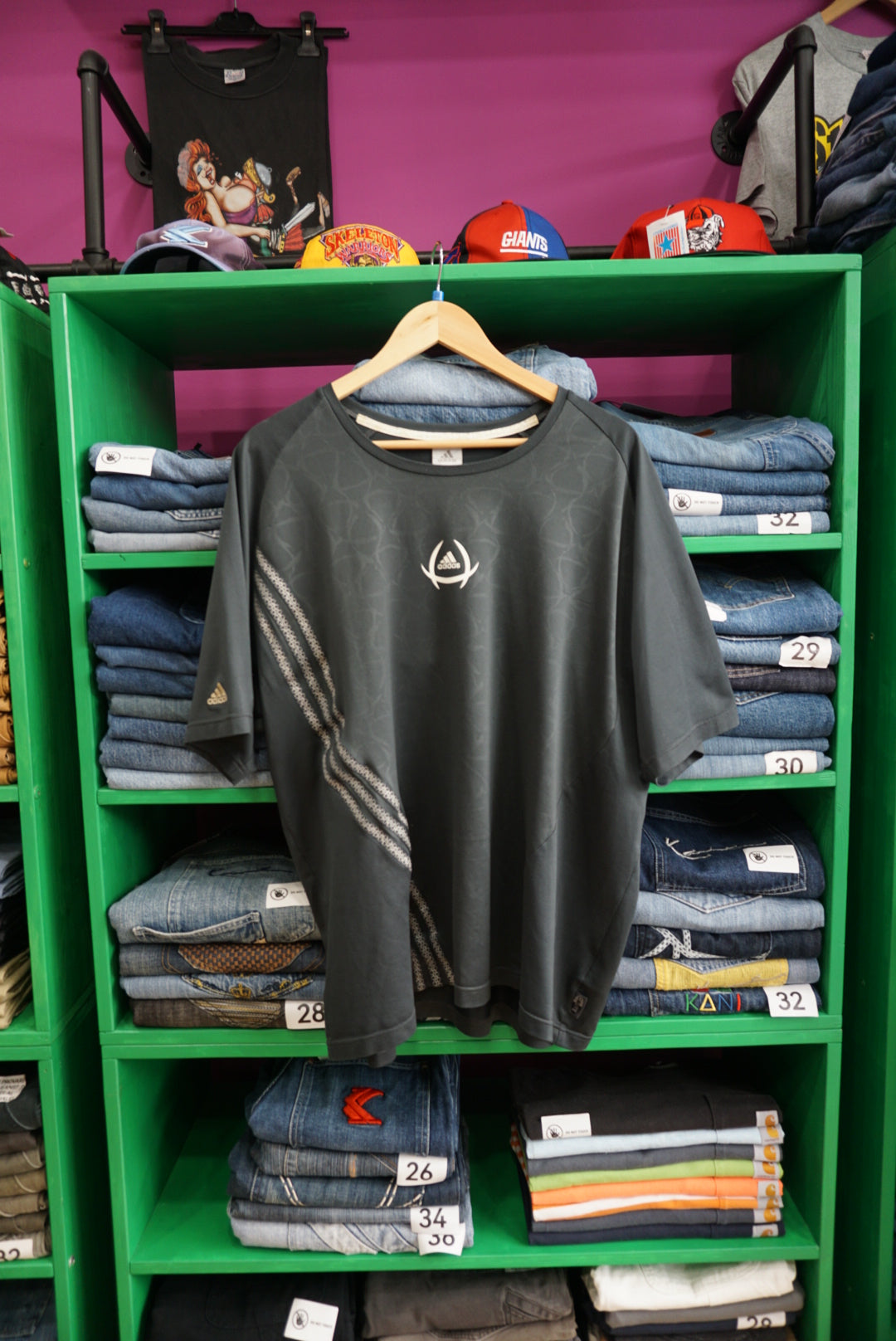 T-SHIRT ADIDAS VINTAGE TAGLIA XXL