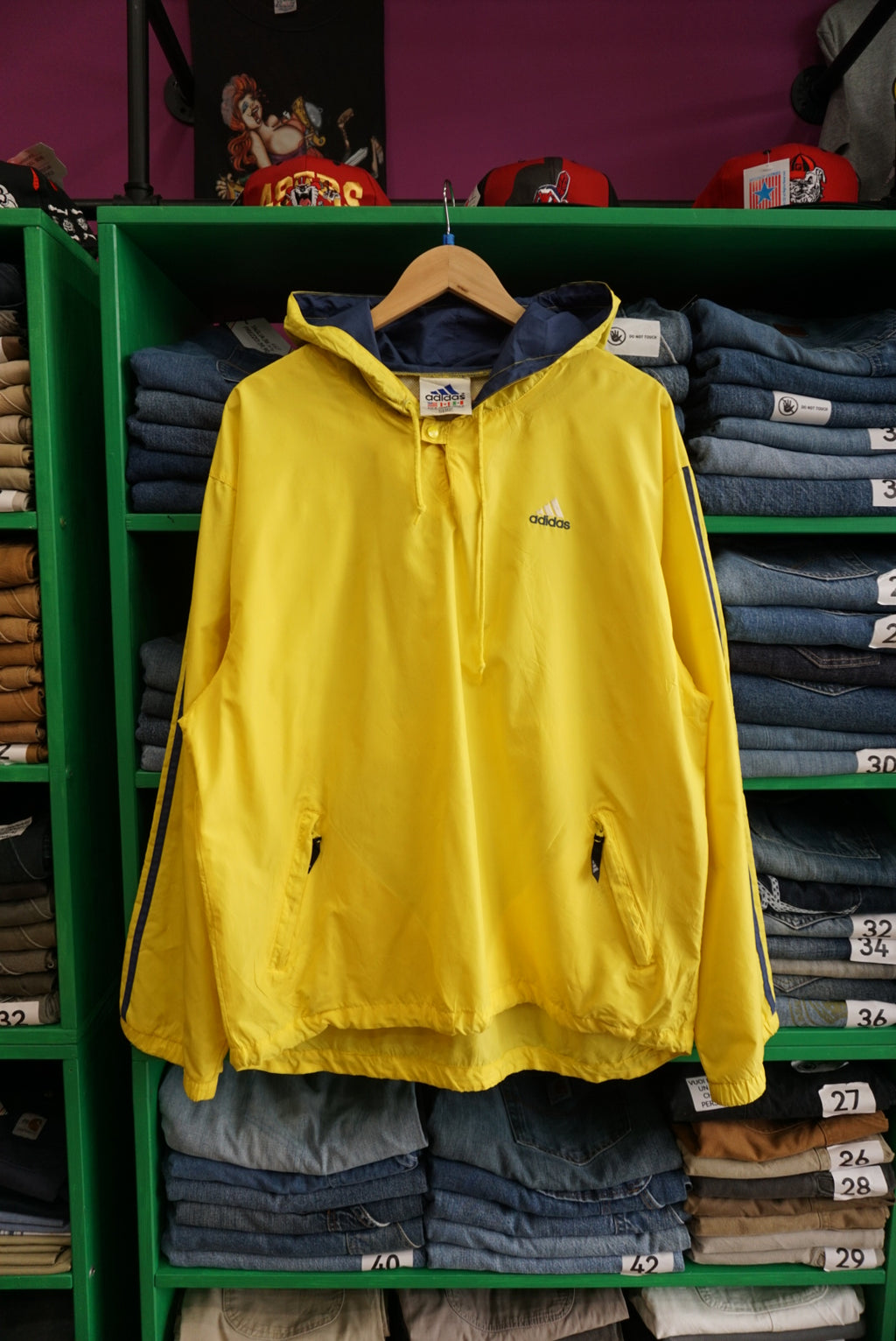 TRACK JACKET VINTAGE ADIDAS TAGLIA XXL