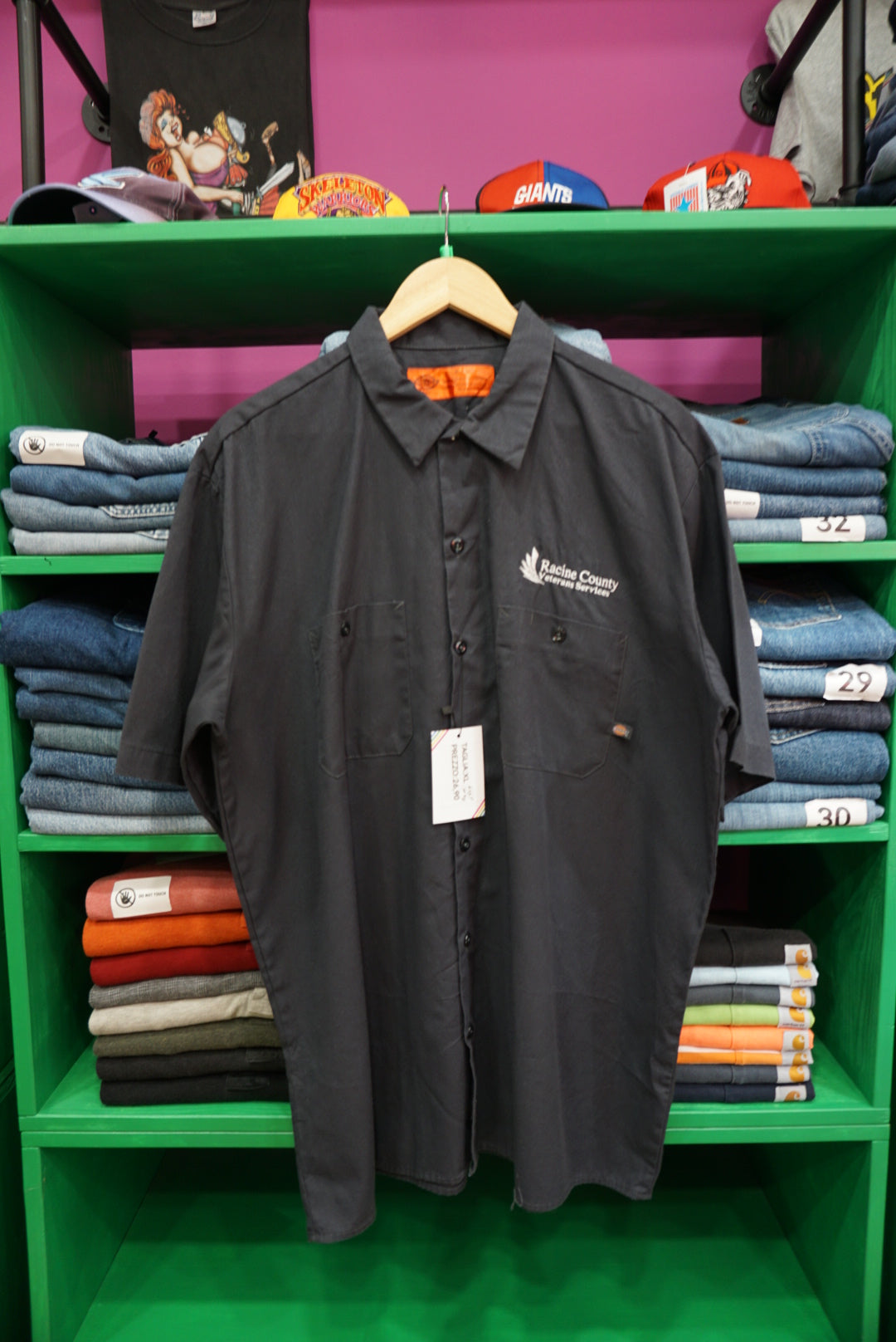 CAMICIA DICKIES WORK TAGLIA XL