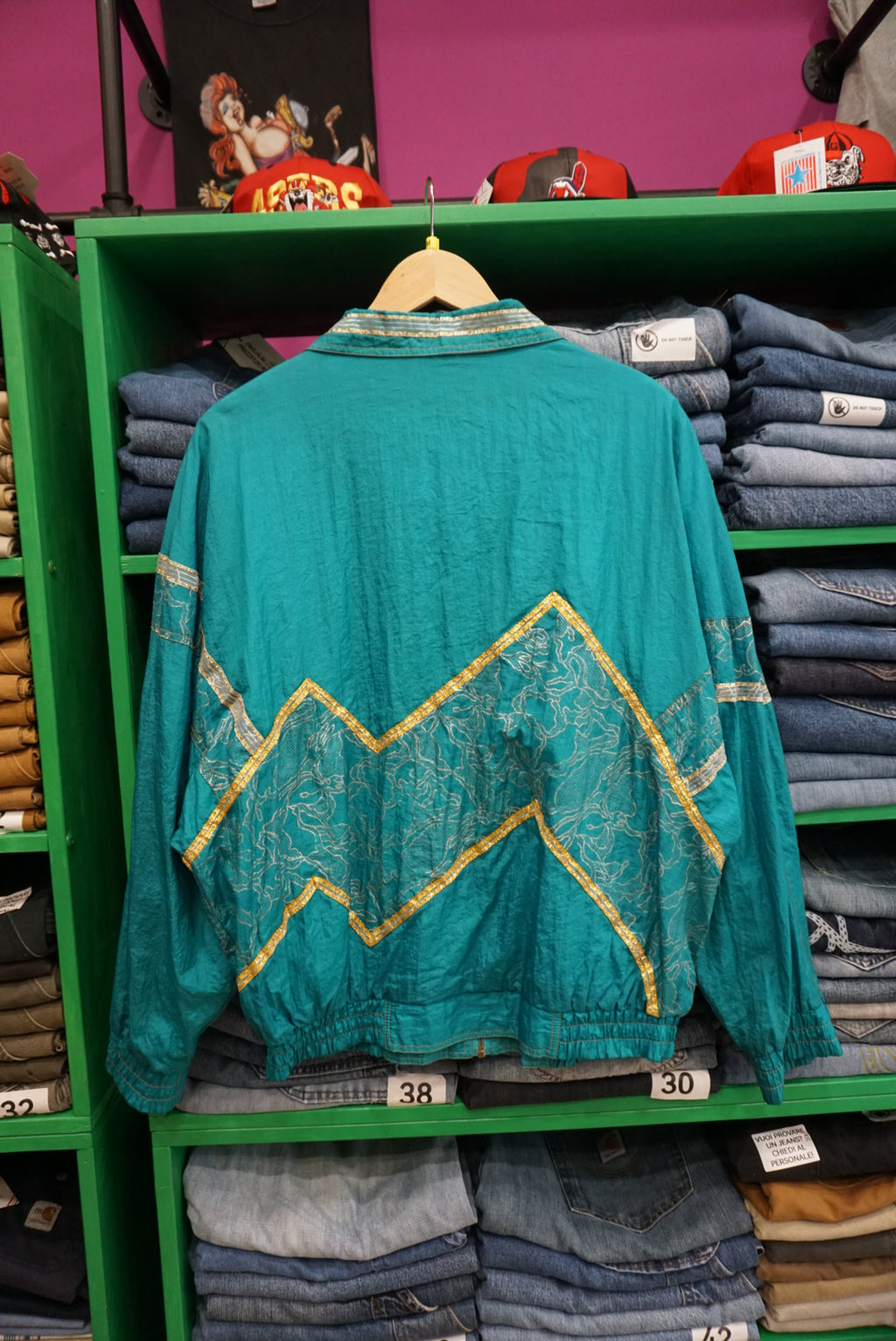 TRACK JACKET VINTAGE TAGLIA M