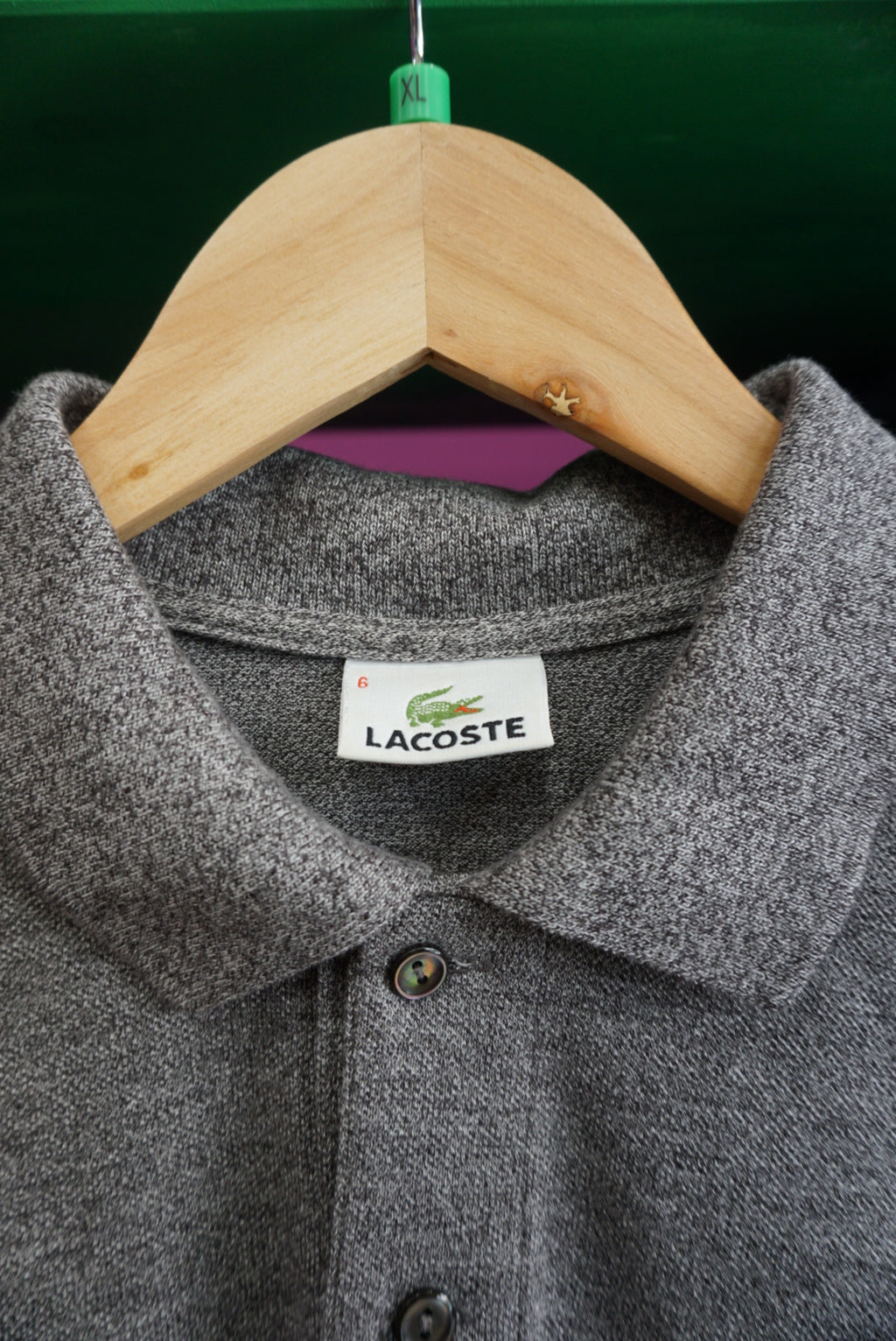 POLO LACOSTE MANICA LUNGA TAGLIA XL