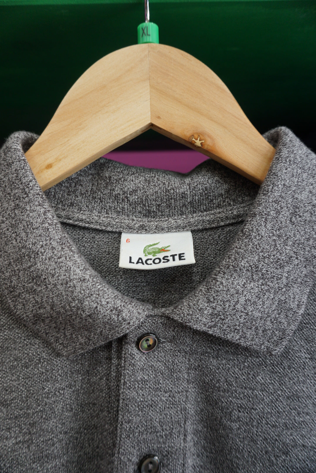 POLO LACOSTE MANICA LUNGA TAGLIA XL