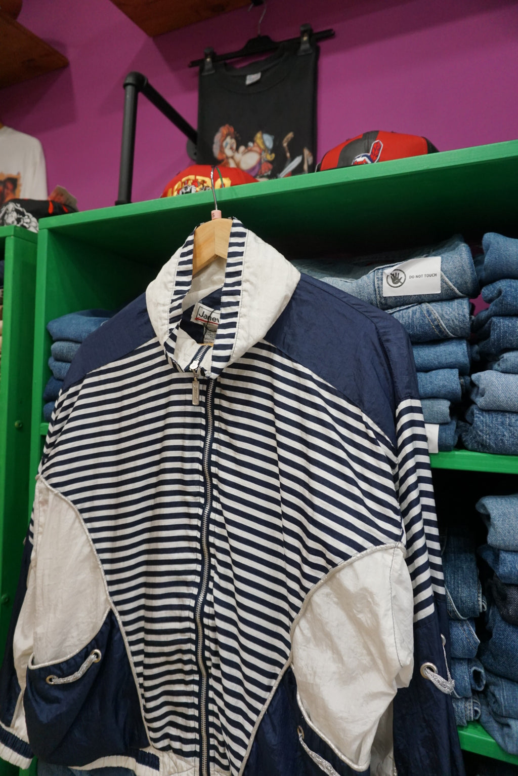 TRACK JACKET VINTAGE TAGLIA S DA DONNA
