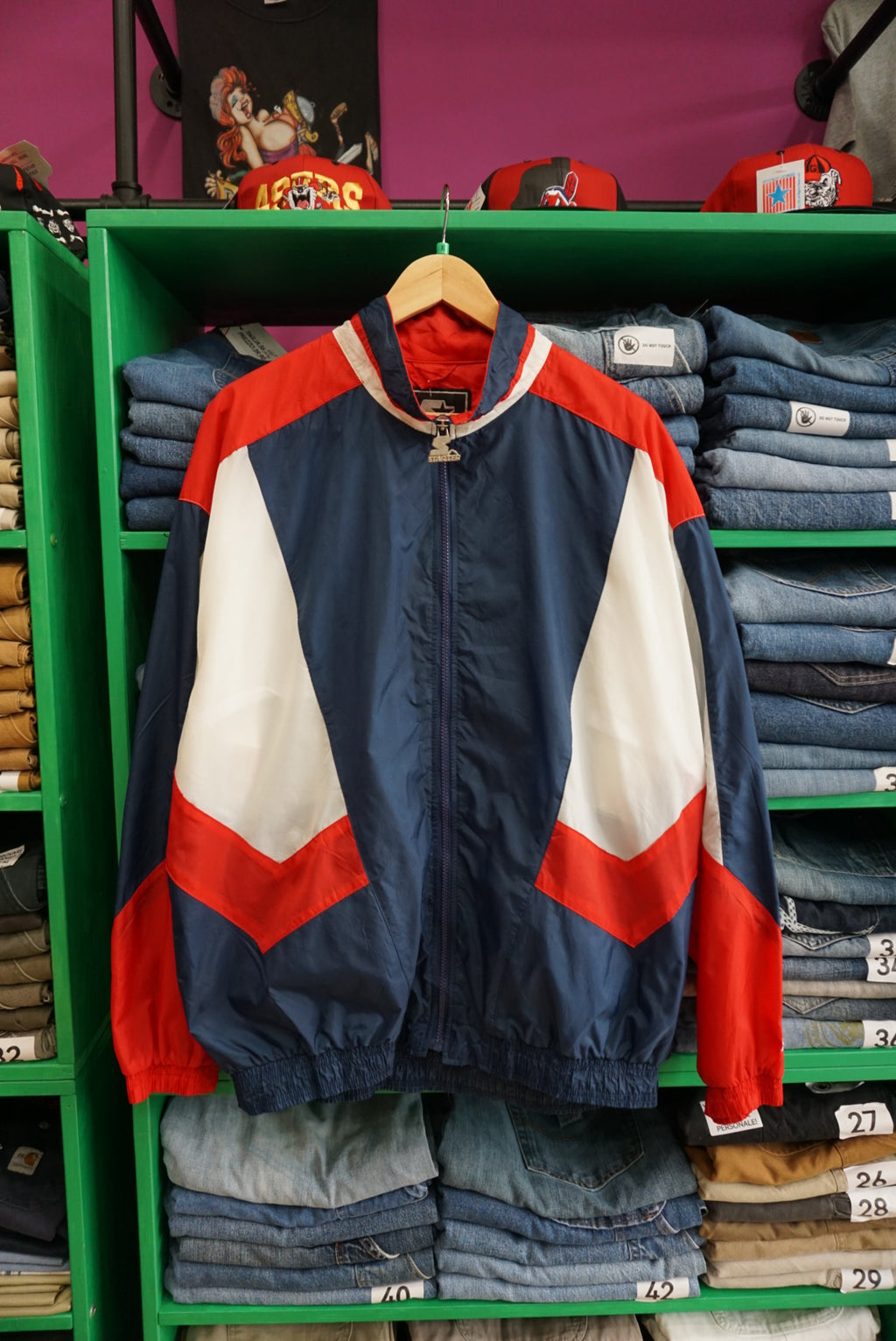 TRACK JACKET VINTAGE STARTER TAGLIA XL
