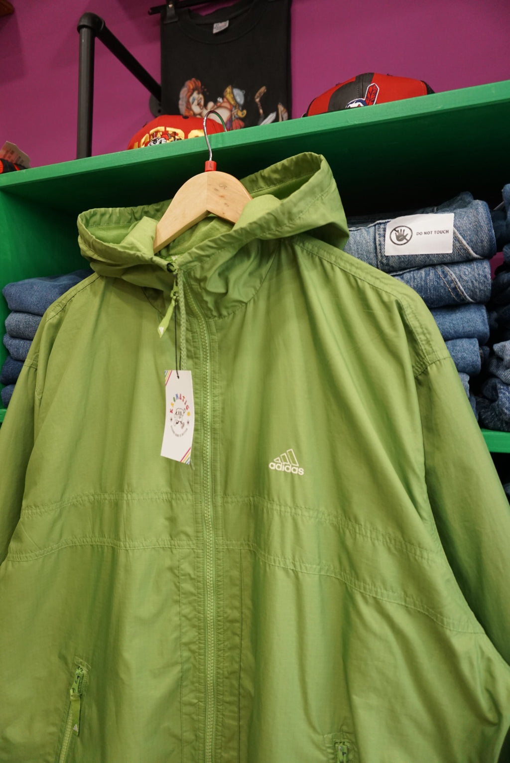 TRACK JACKET ADIDAS TAGLIA L