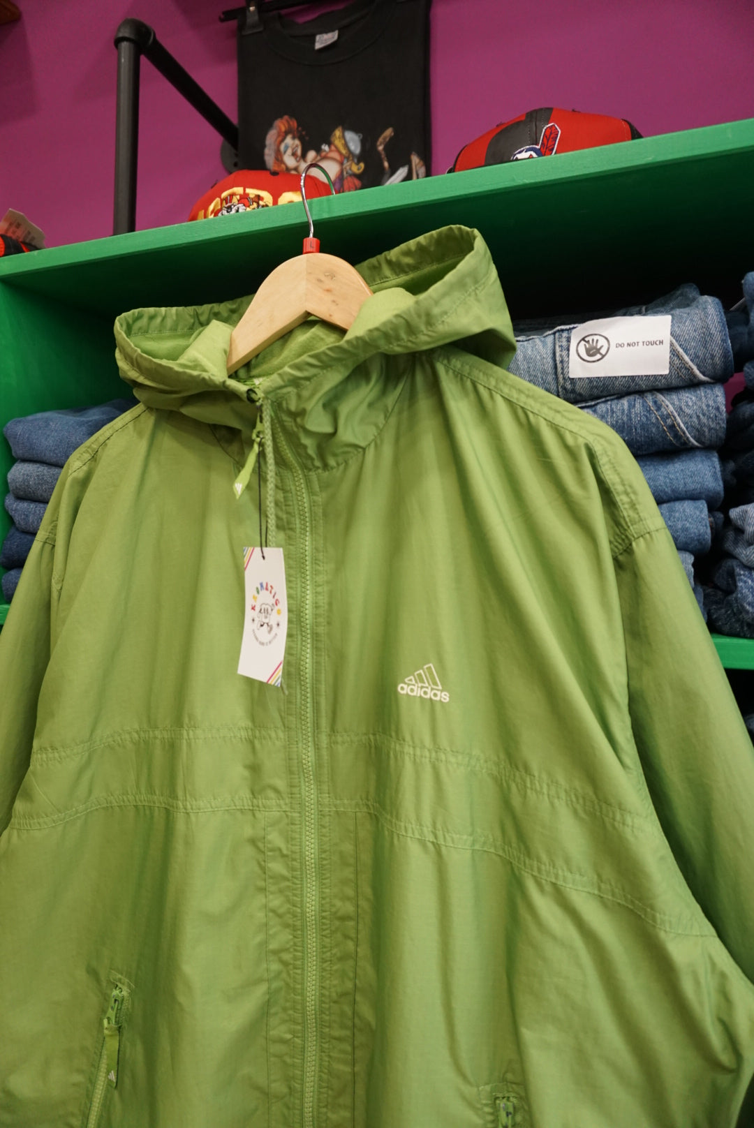 TRACK JACKET ADIDAS TAGLIA L