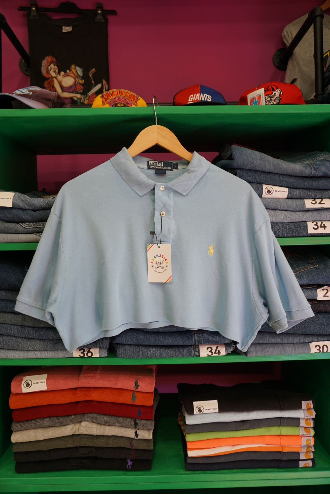 POLO REWORK CROP RALPH LAUREN