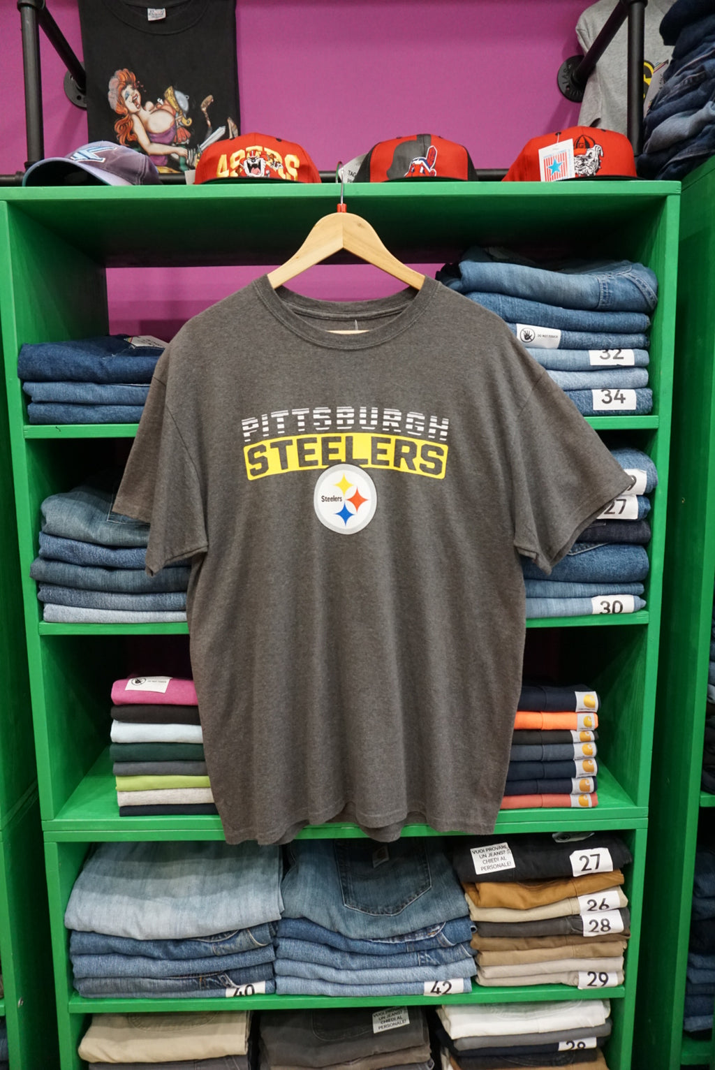 T-SHIRT STEELERS TAGLIA L