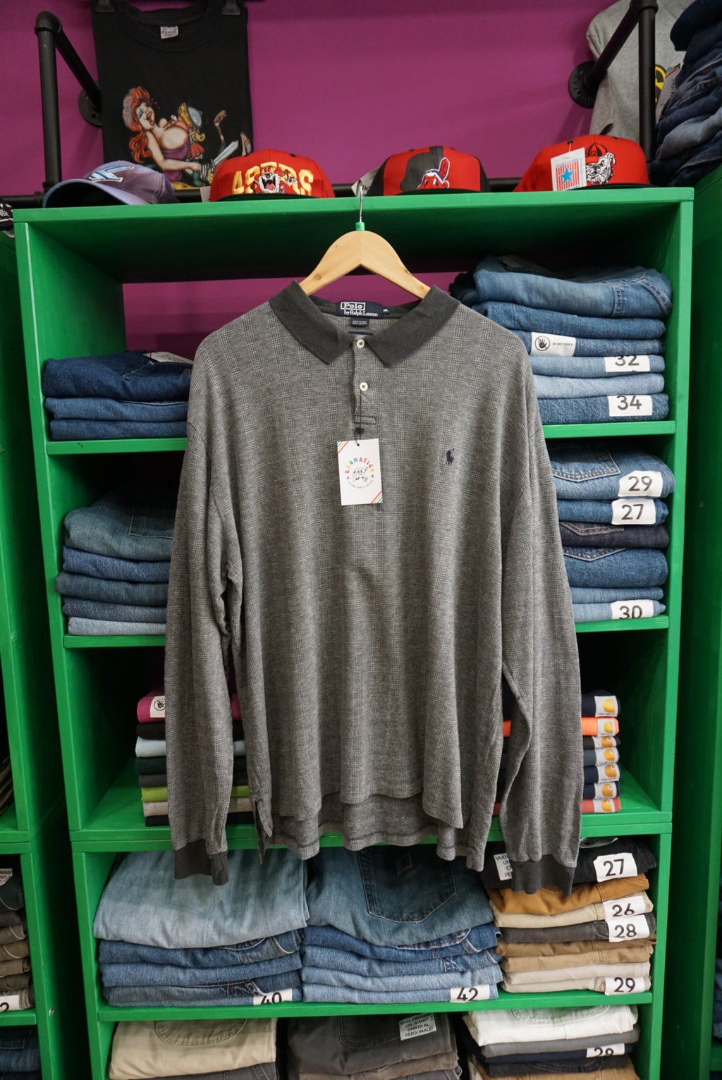 POLO RALPH LAUREN MANICA LUNGA TAGLIA XL