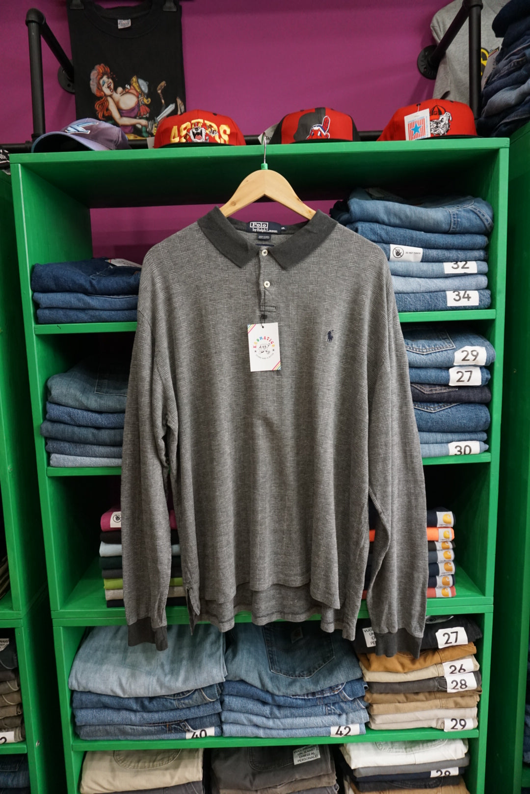 POLO RALPH LAUREN MANICA LUNGA TAGLIA XL