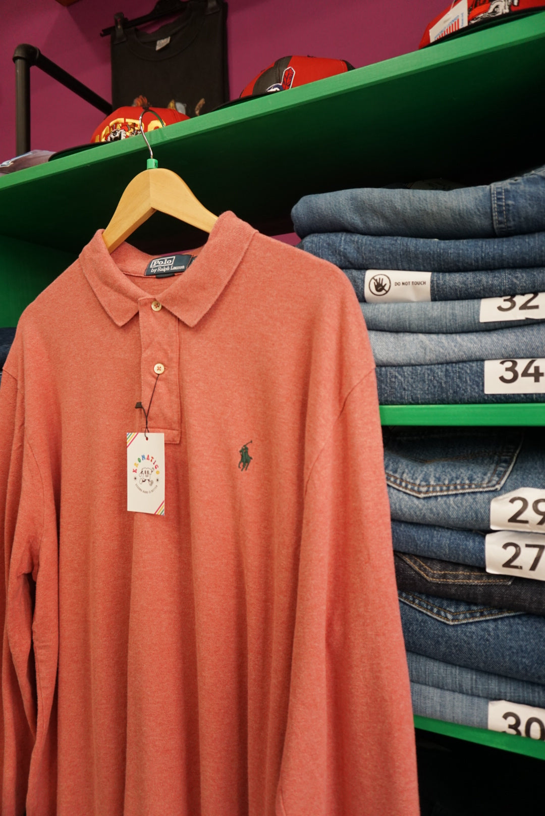 POLO RALPH LAUREN MANICA LUNGA TAGLIA XL