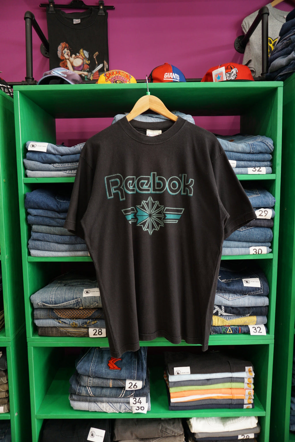 T-SHIRT REEBOK VINTAGE TAGLIA XL