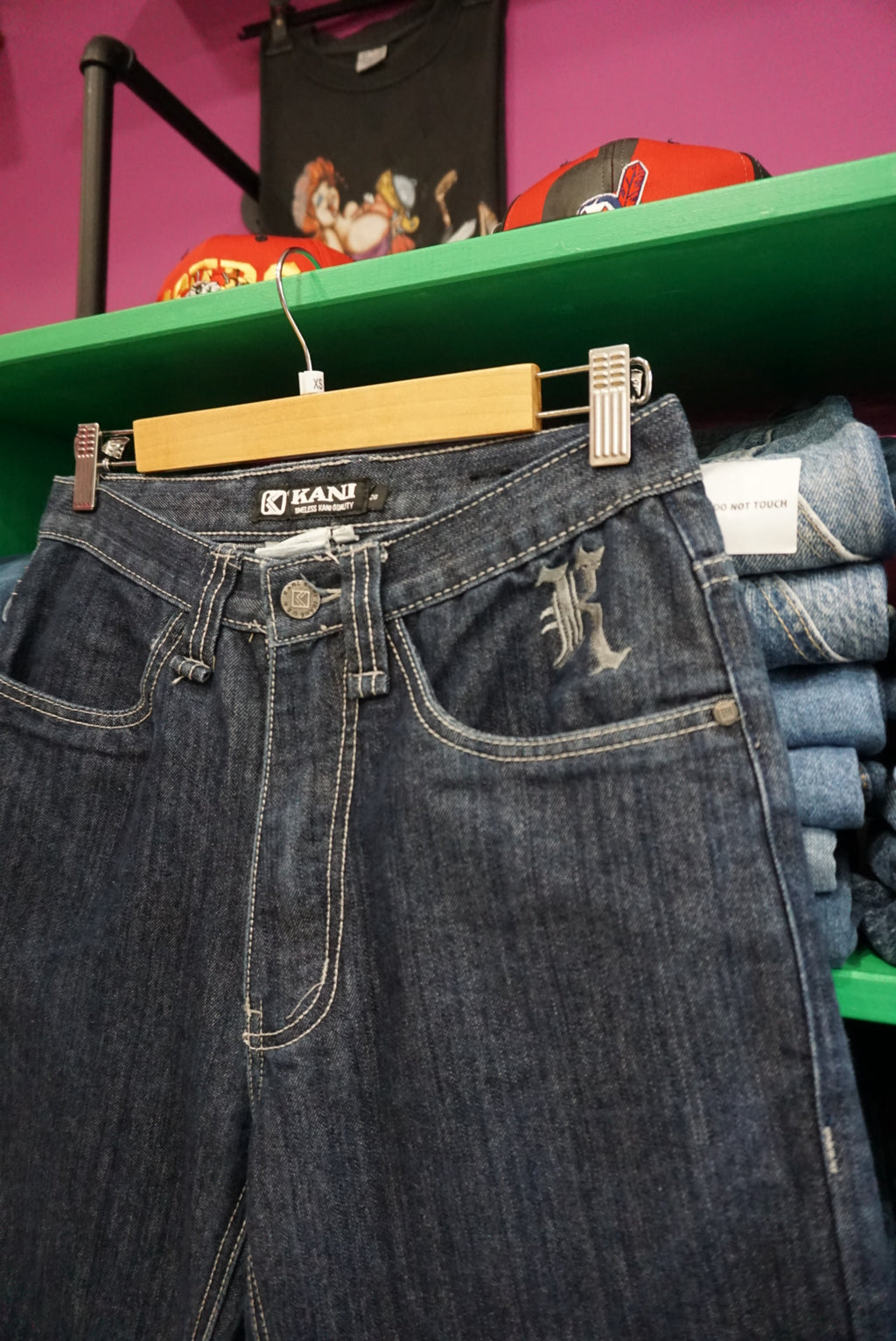 PANTALONCINO IN DENIM KARL KANI VINTAGE TAGLIA 28