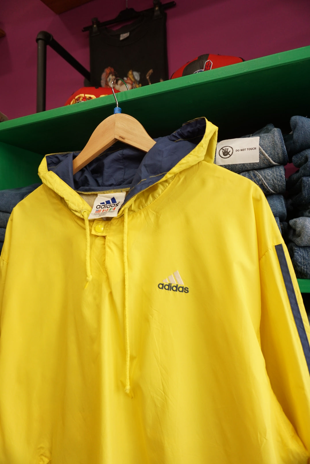 TRACK JACKET VINTAGE ADIDAS TAGLIA XXL