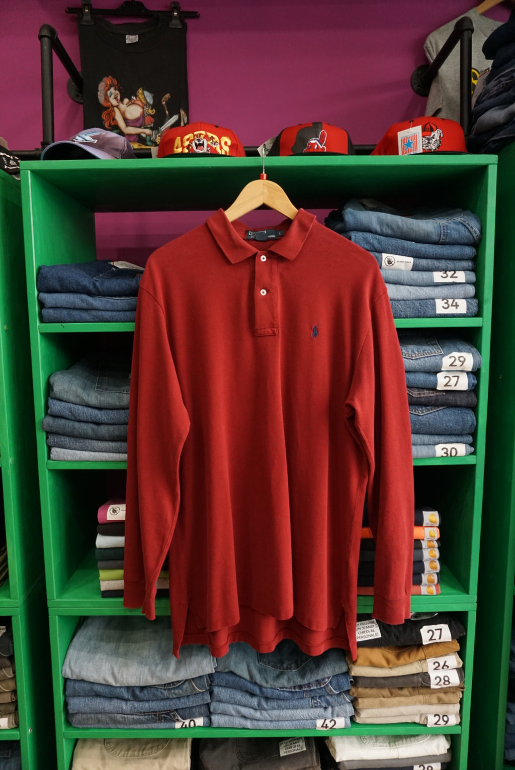 POLO RALPH LAUREN MANICA LUNGA TAGLIA L