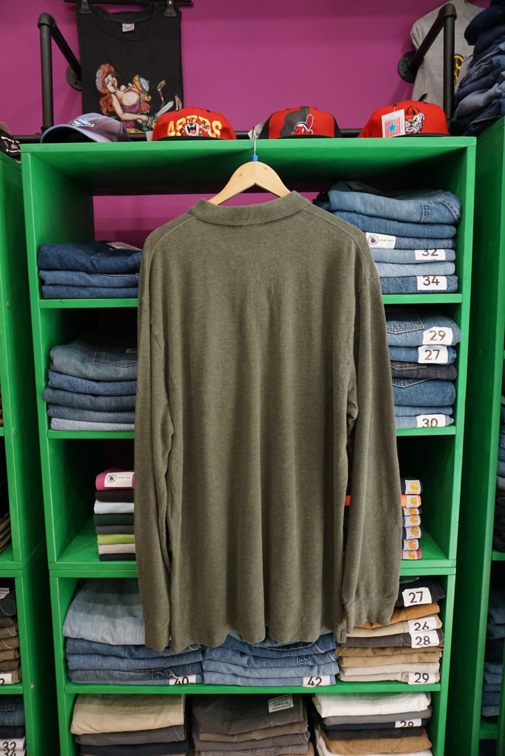 POLO RALPH LAUREN MANICA LUNGA TAGLIA XXL