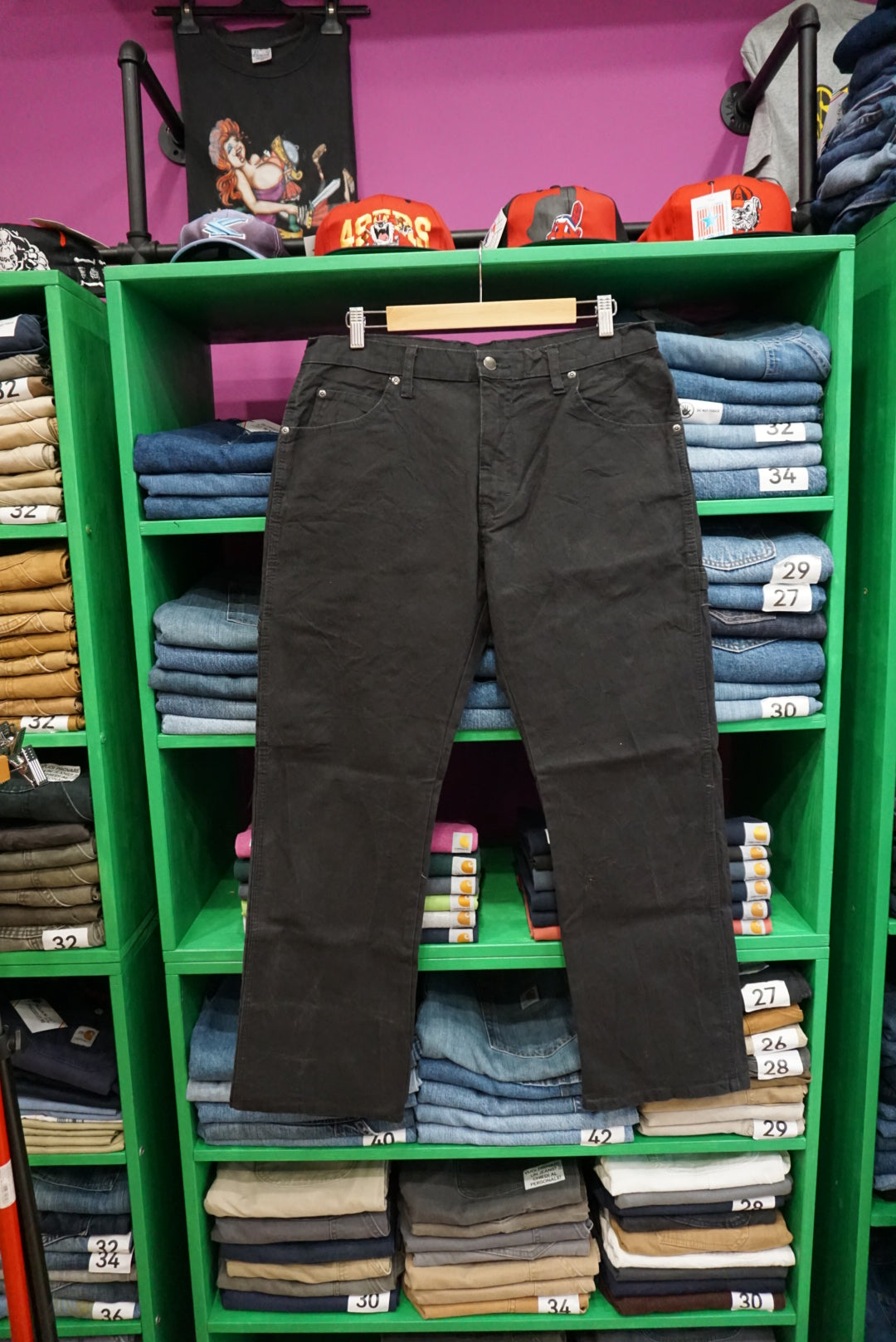 JEANS NERO DICKIES TAGLIA 34