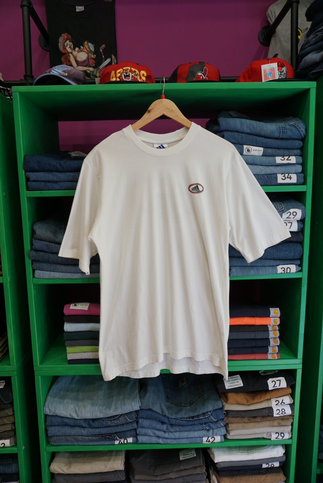 T-SHIRT ADIDAS VINTAGE TAGLIA L