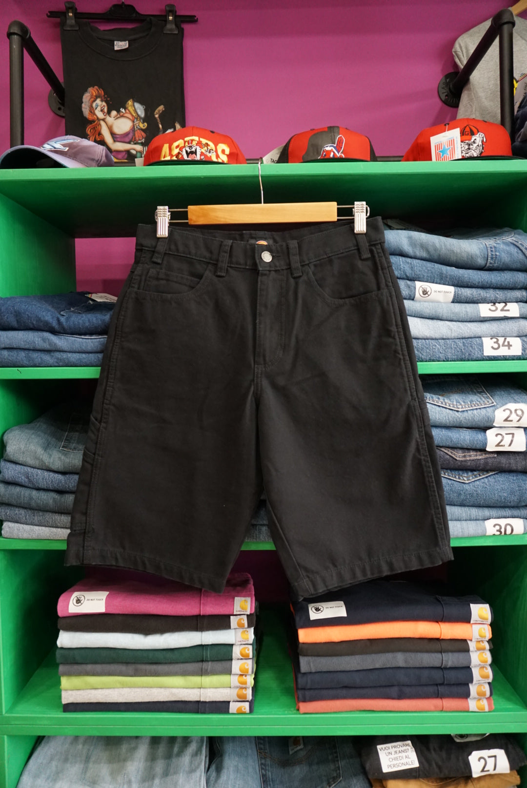 PANTALONCINO DICKIES CARPENTER NERO [NUOVO CON ETICHETTA]