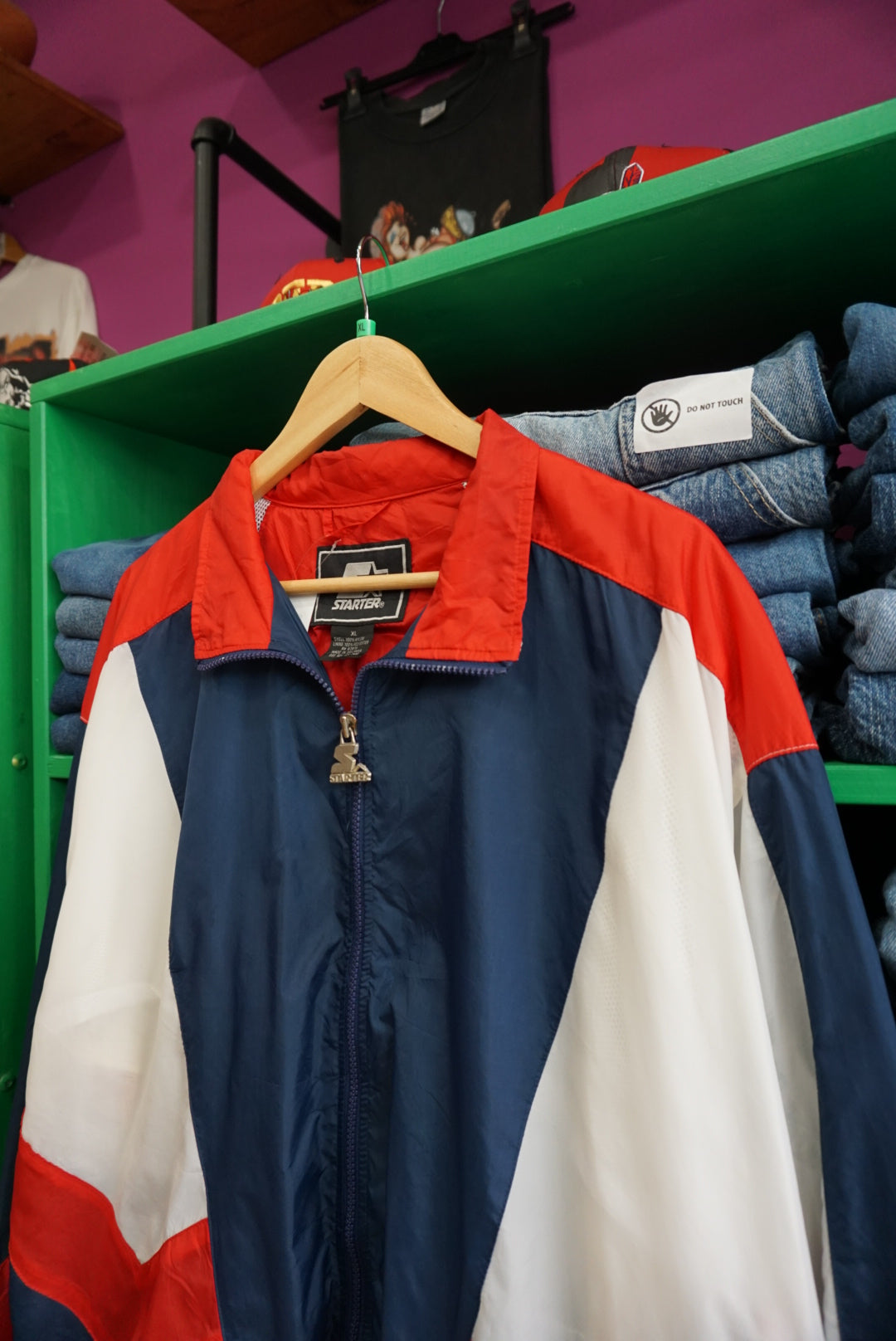TRACK JACKET VINTAGE STARTER TAGLIA XL