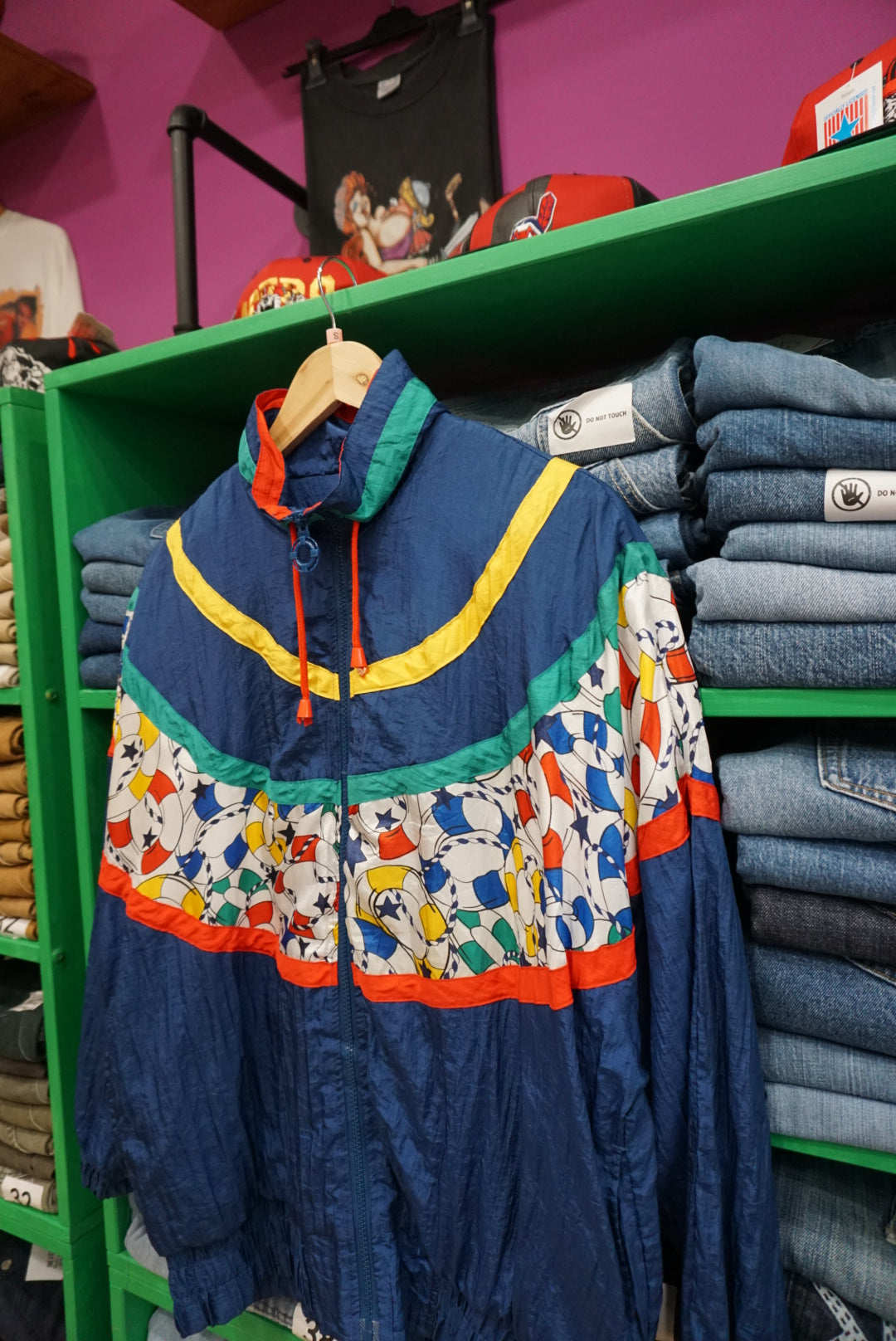 TRACK JACKET VINTAGE TAGLIA S