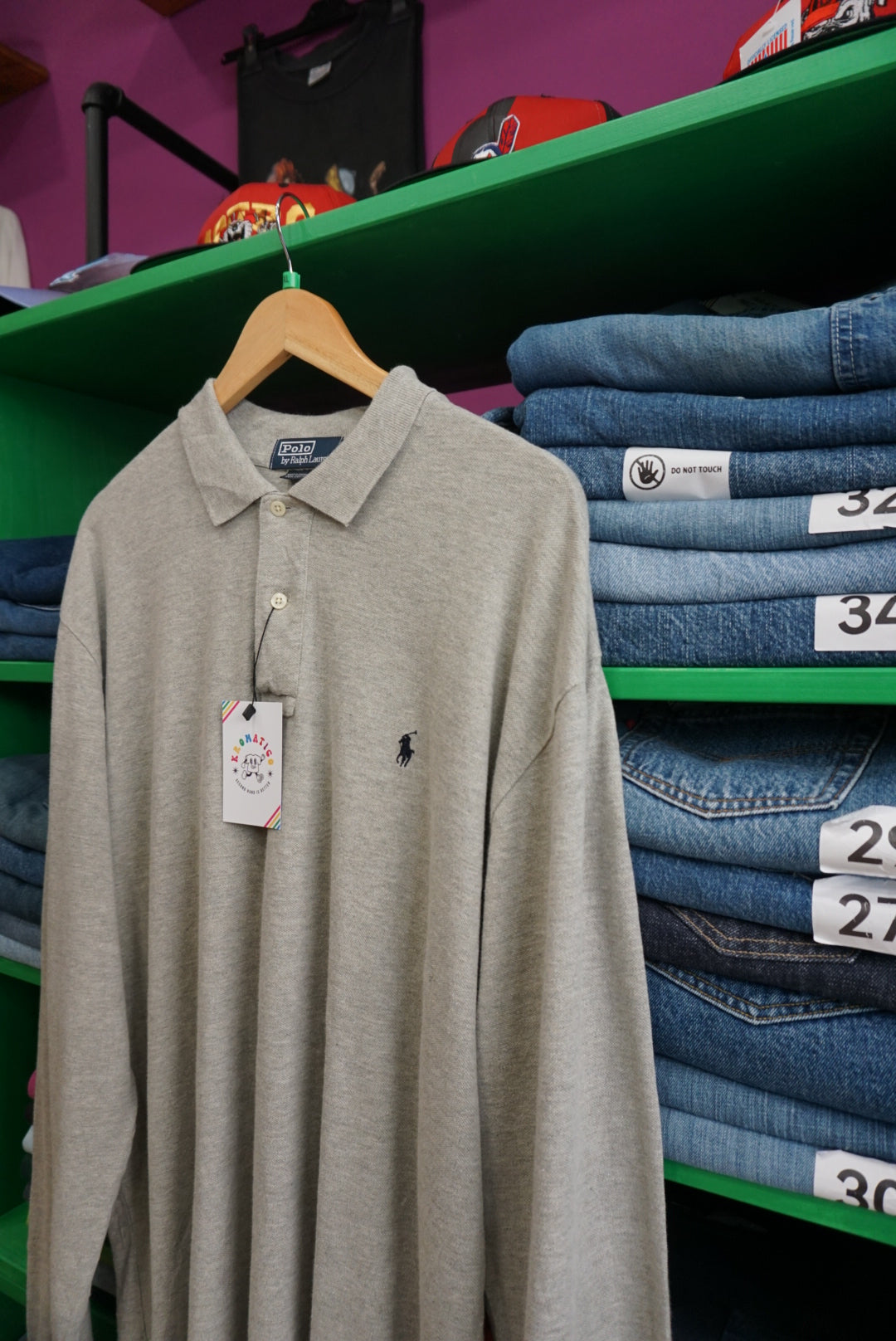 POLO RALPH LAUREN MANICA LUNGA TAGLIA XL