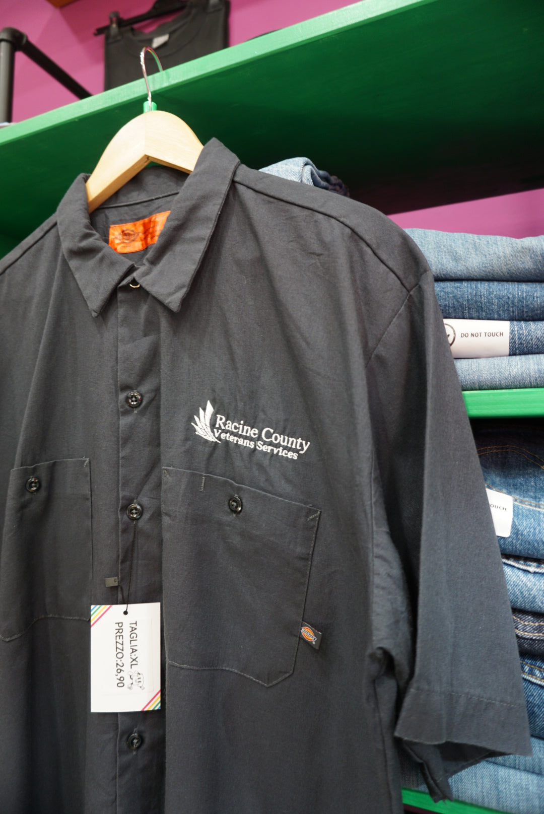 CAMICIA DICKIES WORK TAGLIA XL
