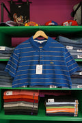 POLO REWORK CROP LACOSTE