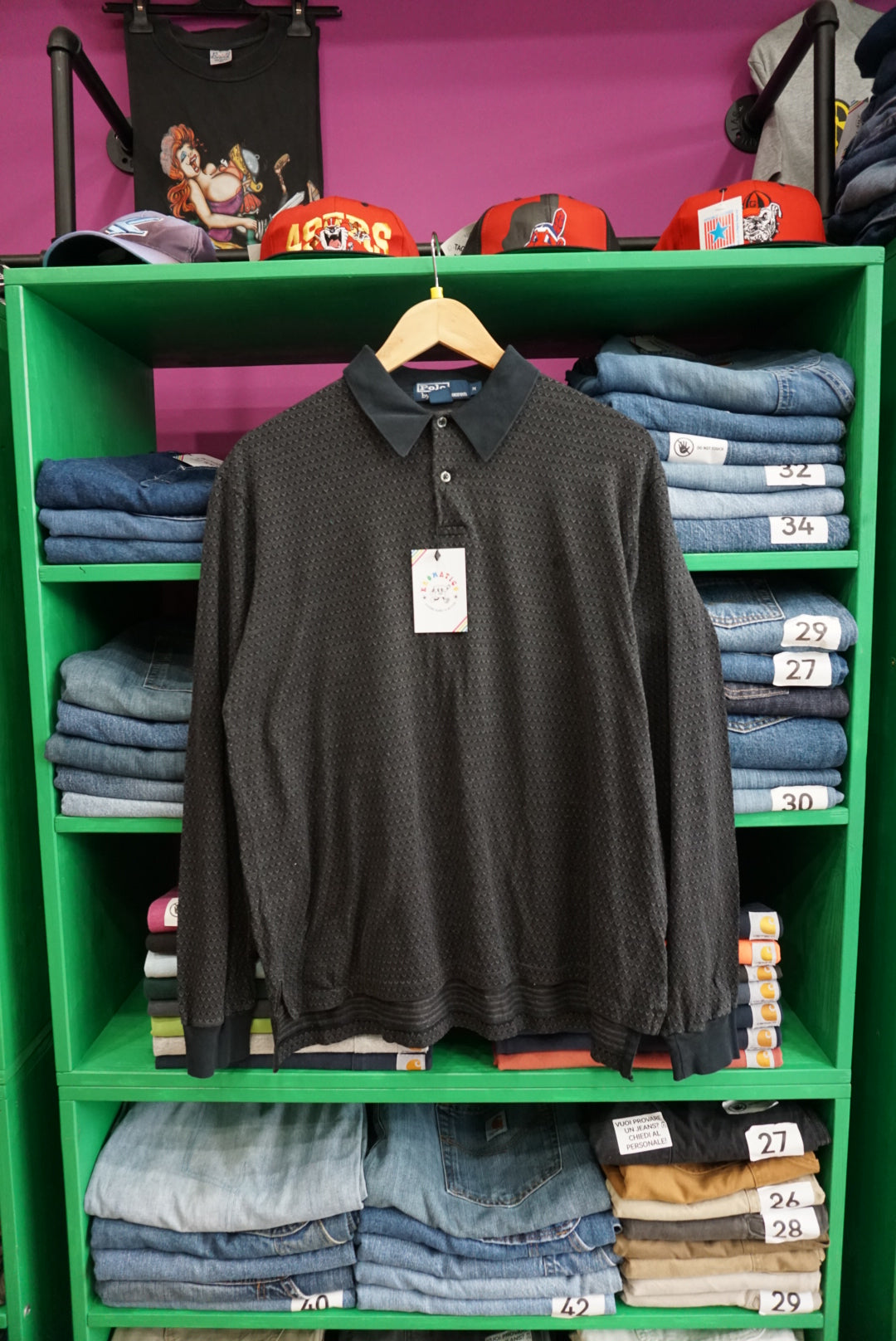POLO RALPH LAUREN MANICA LUNGA TAGLIA M