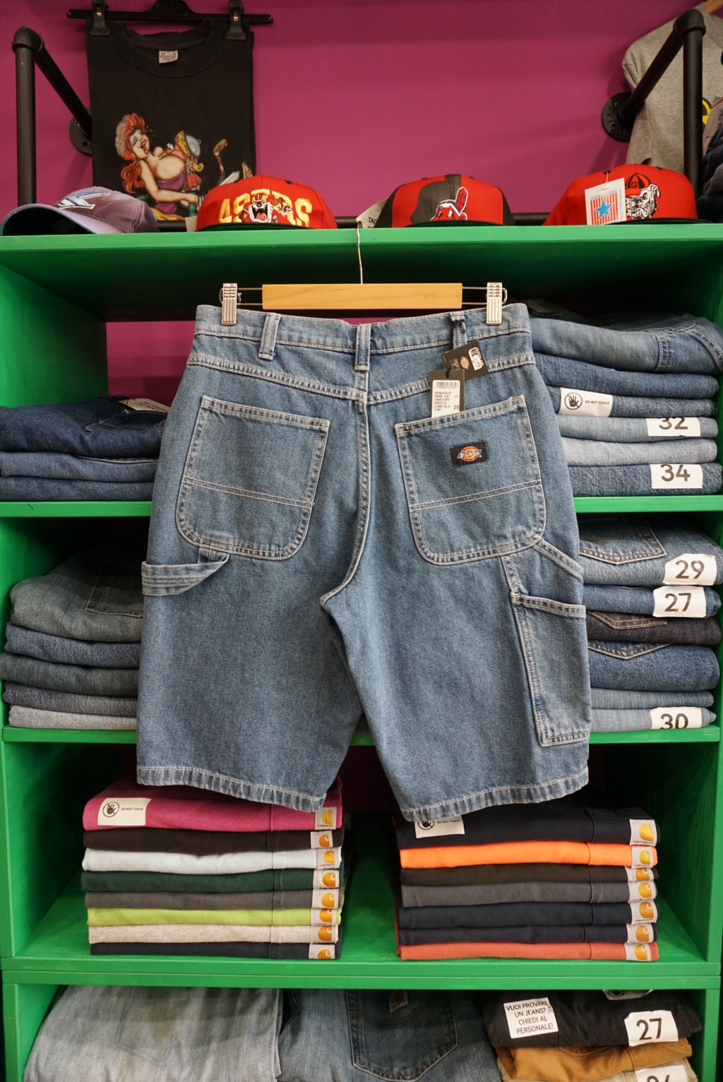 PANTALONCINO DICKIES CARPENTER DENIM [NUOVO CON ETICHETTA]