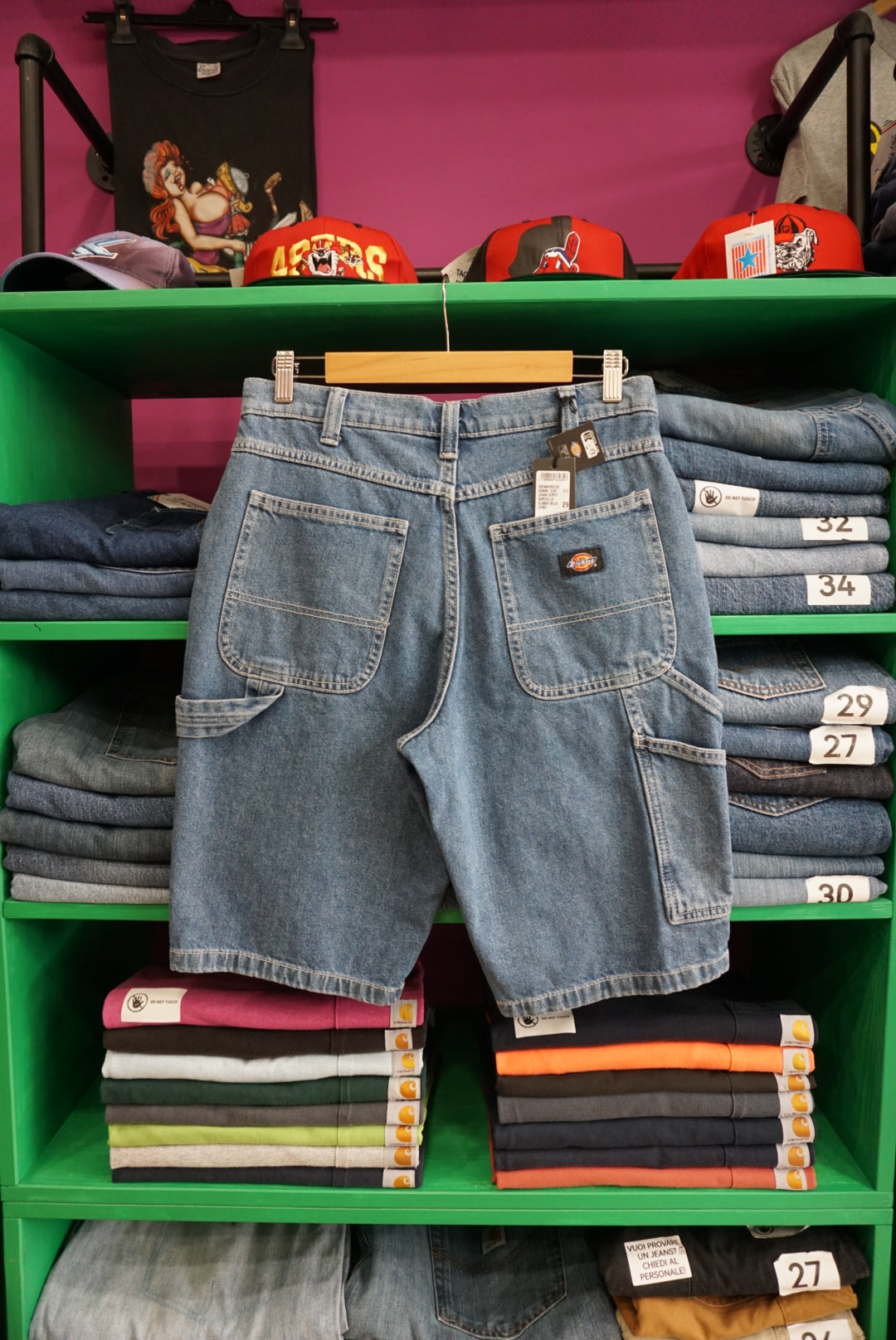 PANTALONCINO DICKIES CARPENTER DENIM [NUOVO CON ETICHETTA]