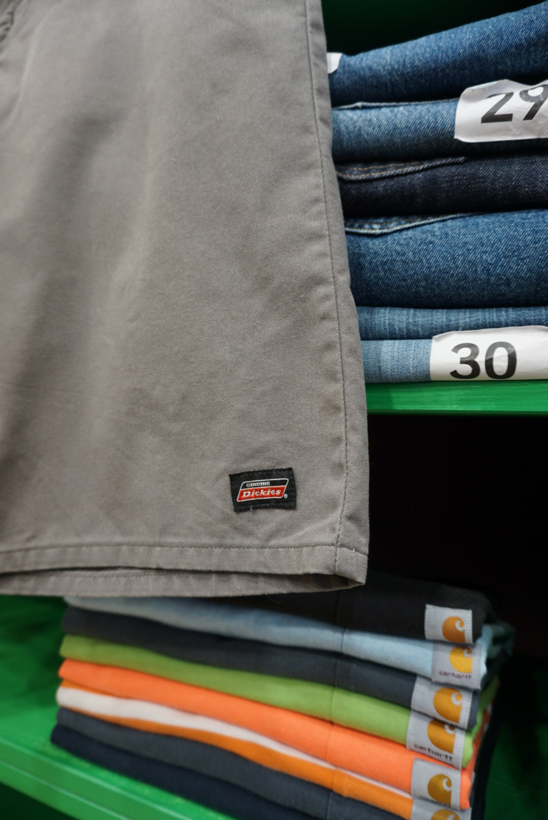 PANTALONCINO JORTS DICKIES BAGGY GRIGIO CHIARO
