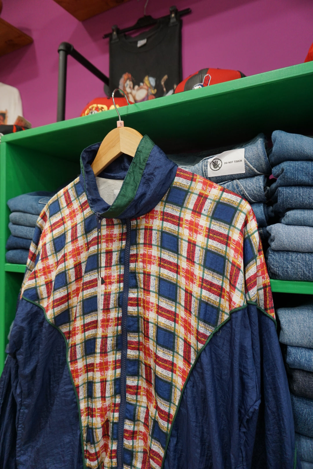 TRACK JACKET VINTAGE TAGLIA S