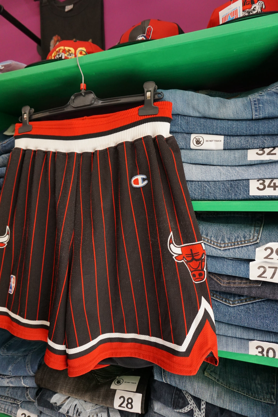 PANTALONCINO CHAMPION CHICAGO BULLS TAGLIA L