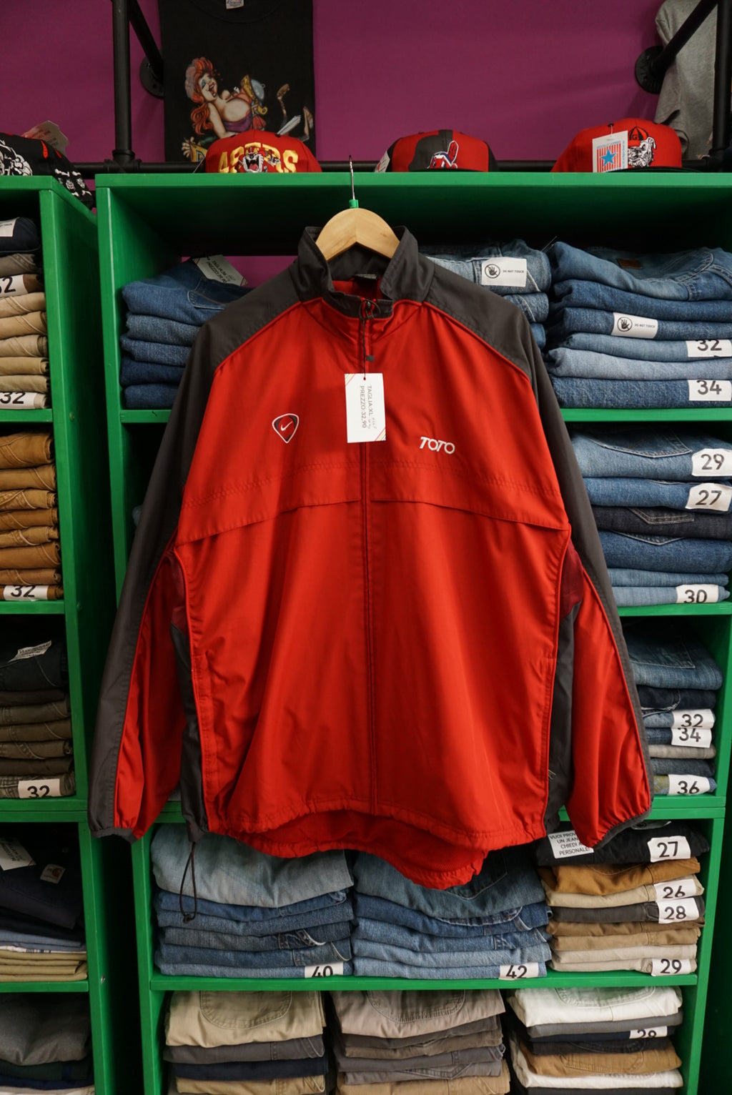 TRACK JACKET NIKE VINTAGE TAGLIA XL