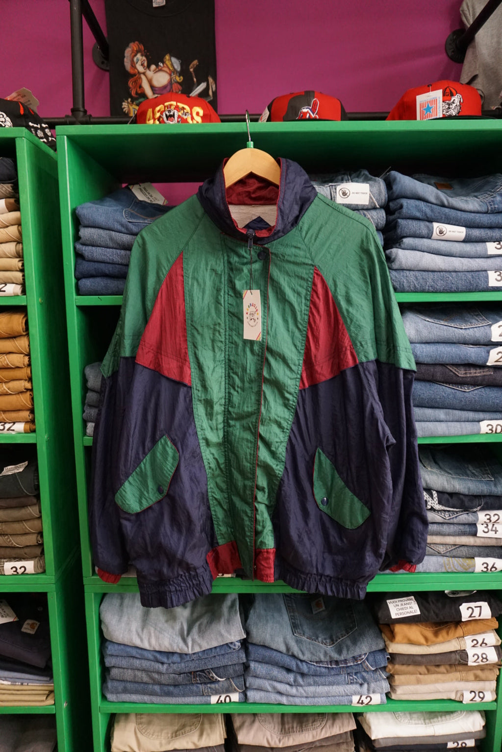 TRACK JACKET VINTAGE TAGLIA XL
