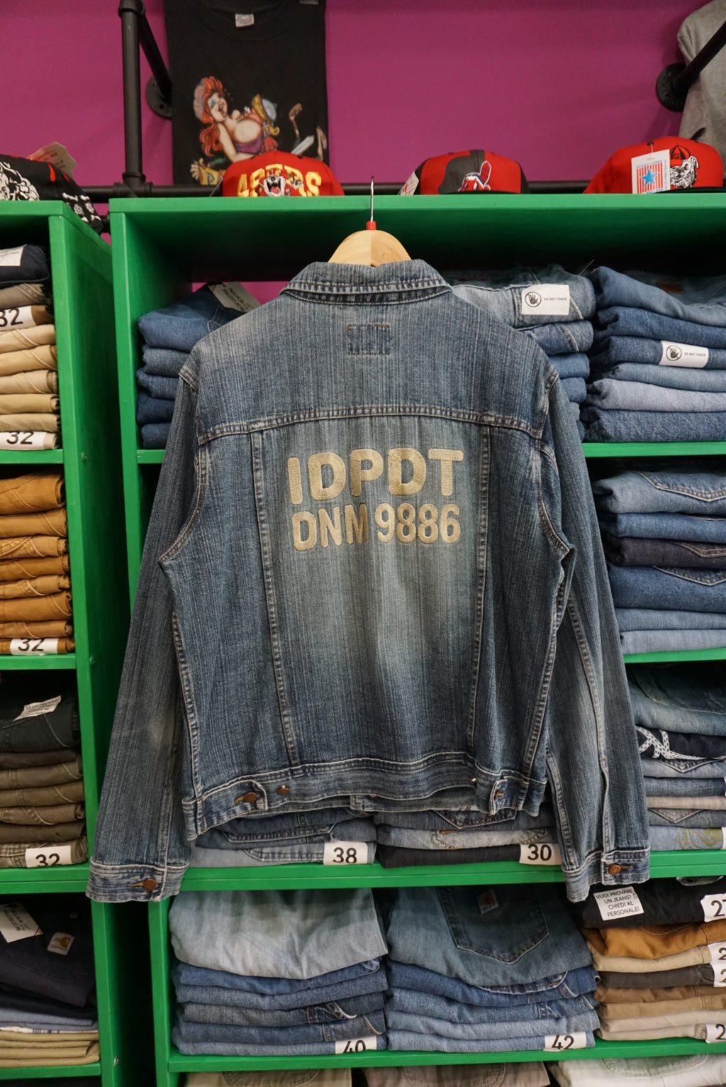 GIACCA IN DENIM TAGLIA L